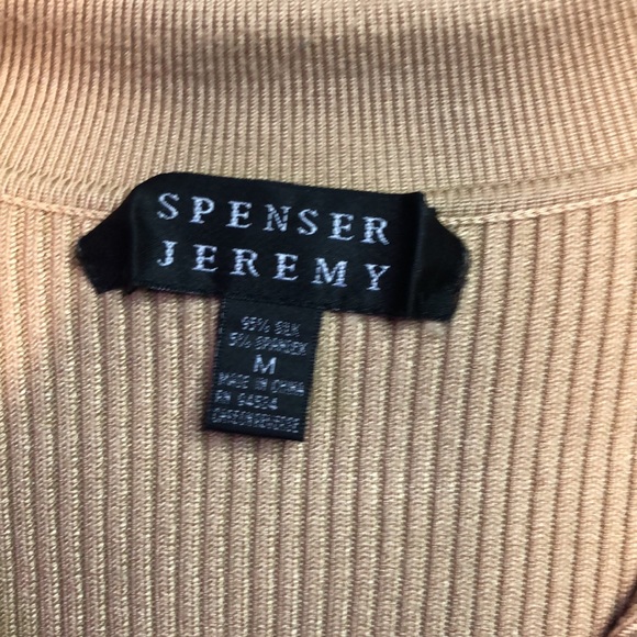 Khaki top thick crop top polo top - Picture 2 of 5